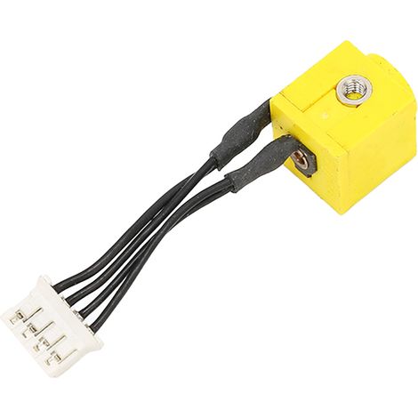 Connecteur d'alimentation DC Jack robuste et miniaturisé pour Lenovo ThinkPad série T et R, remplacement aisé et durable.