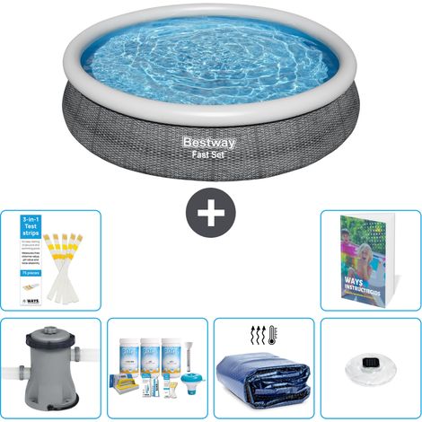 Bestway Bestway Fast Set Ronde - 366x76 cm - 7-pièces  S228 (1/5)