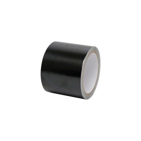 Ruban de Réparation, Patchs de Bâche, Ruban Adhésif Noir, pour Réparer Bache de Camion ou de Serre, Tente enduite de PVC, Auvent, Belvédère, Tissu de Couverture (Noir, 5cm10m)