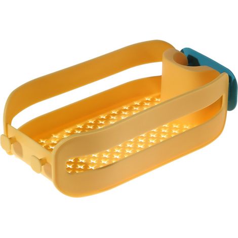 Étagère de rangement pour robinet, à clipser, sans installation, pour évier de cuisine