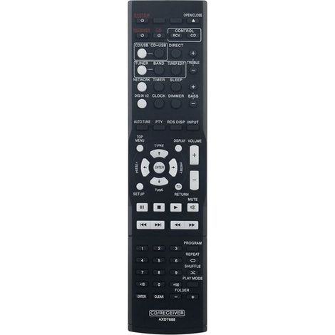 Telecomando AXD7688 per ricevitore AV XC-P01 XC-P01-K XC-P01-S XC-P01DAB XC-P01DAB-K XC-P01DAB-S (1/2)