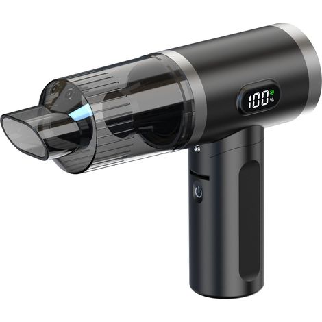 Portable handheld car vacuum cleaner with battery display V18 -- (1/4)