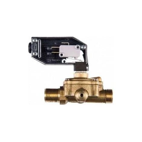 Flusostato Original Hermann  2 Microinterruptores + Toma Manómetro 1/2"  Repuesto Original Código HE049000245