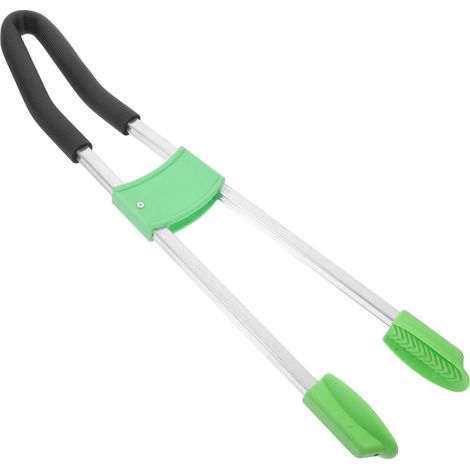 Pince à Déchets Portable Poignée Antidérapante En Alliage D'aluminium, Outil Ramassage Multifonction Pour Nettoyage Maison Et Jardin (1/5)