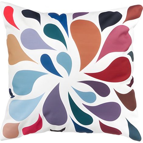 Coussins décoratifs pour jardin - Coussins pour chaises de jardin - Coussins décoratifs pour jardin - Coussins décoratifs pour salon - Coussins de jardin résistants à l'eau - Coussins d'extérieur - Co (1/5)