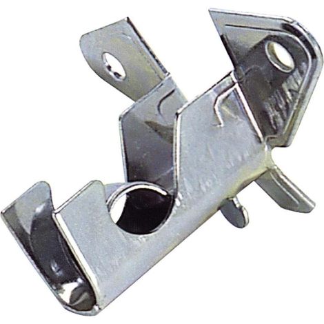 Soporte Barra 12 mm.Ø Cromo Techo