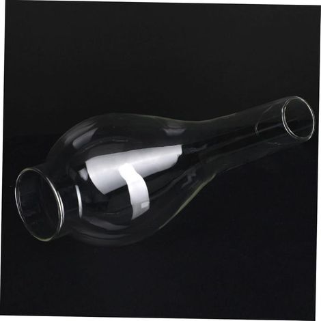 Abat-Jour Verre pour Lampe à Huile Cheminée Résistante Au Vent Transparent Protection pour Lampe à Pétrole Vintage Intérieure,Hauteur : 24.5 cm (1/5)