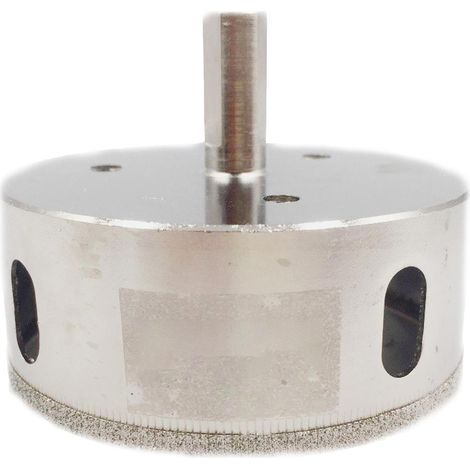 Dapetz ® Diamond Hole Saw 70mm Diamond Drill Bit Diamond Core Hole Saw Cutter Hole Brazed for Cutting Tile Porcelain Glass Marble Ceramic (1/5)