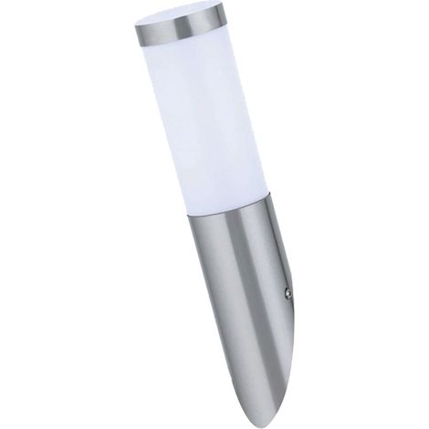 Applique d'extérieur éclairage de façade de jardin lampe torche en acier inoxydable dans un ensemble comprenant des ampoules LED (1/5)