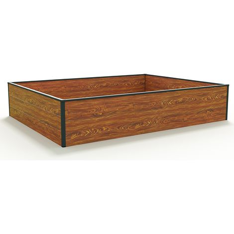 195 x 150 x 39 cm Hochbeet HALFSIZE, Holzoptik