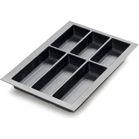 Classico Kristall softTouch Besteckkasten 322x474mm schwarz SANS MARQUE