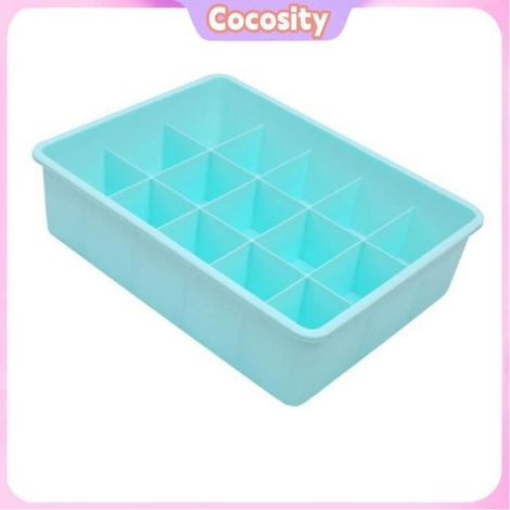 Organisateur Sous-Vêtements - Boîte Rangement 15 Cellules - Pour Tiroir ou Meuble - PP - 31 x 24 x 8 cm - 1 Pièce (1/5)