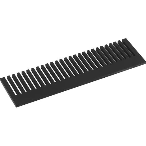 Peigne de déversoir en acrylique durable et esthétique, empêchant le débordement d'eau pour aquarium. (1/5)