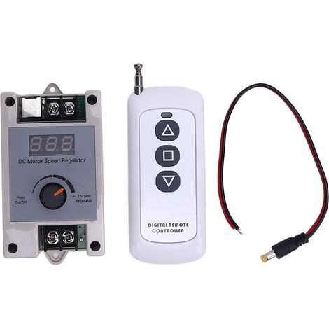 Régulateur de vitesse de moteur à courant continu, télécommande sans fil brossé 6V-28V PWM, interrupteur de régulation en continu, contrôleur 5A
