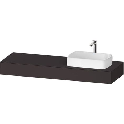 Duravit Collection One Konsole, 1600x550x170mm, mit Ausschnitt (1/2)