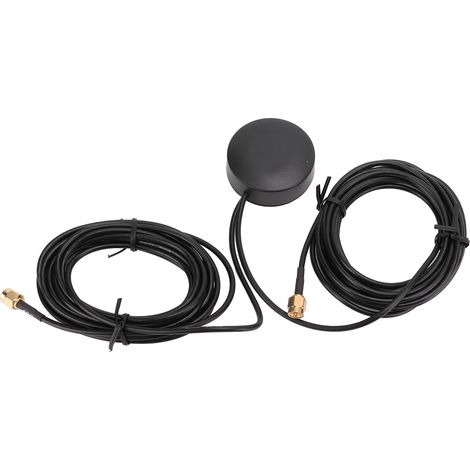 Boîtier rond 2-en-1 GPS-JG-005 - Antenne 4G LTE + GPS combinée, étanche, pour extérieur - Boîtier antivol (1/5)