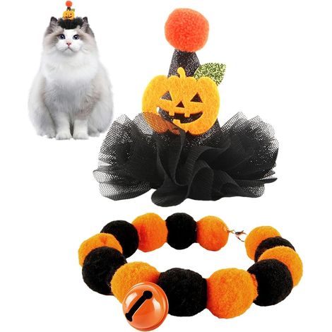 Halloween Pet Hat Elastic Mesh Pet Hat,Funny Festive Head (1/5)