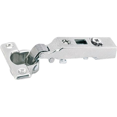 Hettich Möbel-Topfscharnier Intermat 9924, 72959 95°,Kröpf. 1mm ZDG silber vernickelt (1/5)
