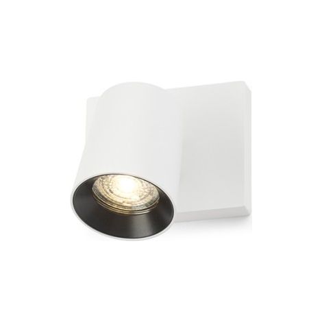 Faretto KENNY I plafoniera/applique bianco/nero  230V GU10 35W