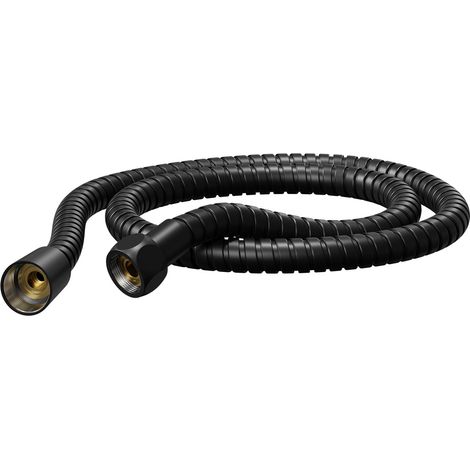 Colore Matt Black 1.5M Stainless Steel Flexible Shower Hose