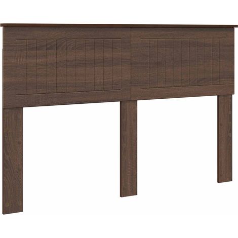 Maison Exclusive - Cabecero Roble Marrón Madera contrachapada (1/5)