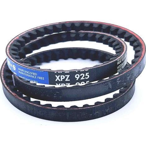 Courroie type trapézoïdale crantée XPZ925