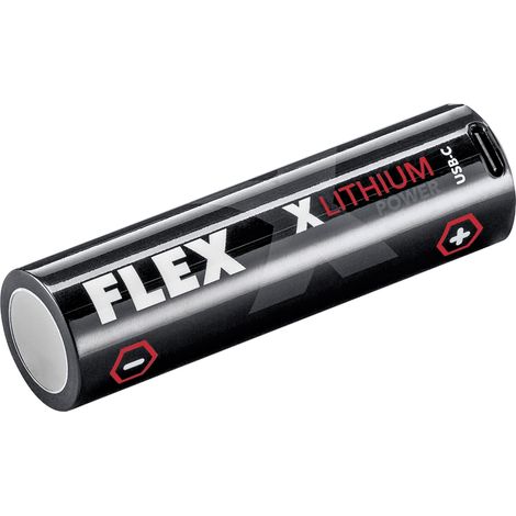 Flex Akku Li-Ion RB 4/4 USB-C LED für Akku-Licht WL 1000 GE 6