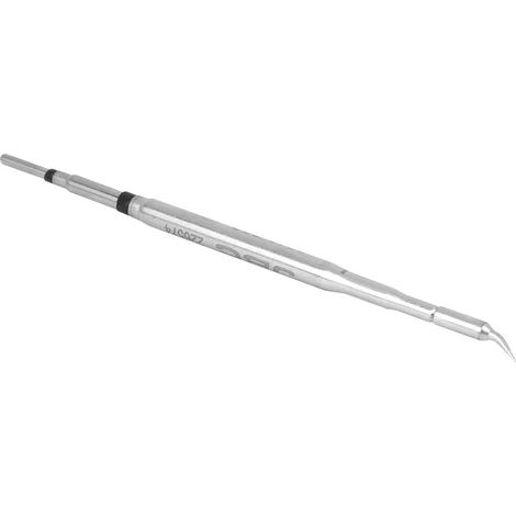 Pointe de fer à souder courbée fine, série avancée, accessoire de remplacement pour station de soudage, outil de bricolage électronique. (1/5)