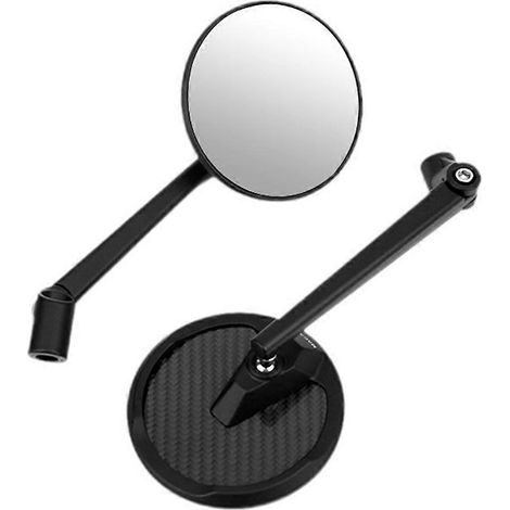 Retrovisor de moto de 8 mm y 10 mm para scooter eléctrico Yamaha Honda Ninebot NIU B (1/5)