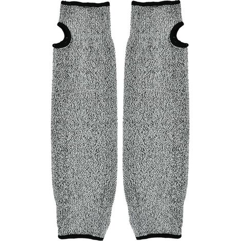 Manchon de protection pour bras Gants anti-coupure 45 cm Norme EPI 5 Matériaux HPPE, Nylon, Spandex Pour travaux agricoles et cuisine (1/5)