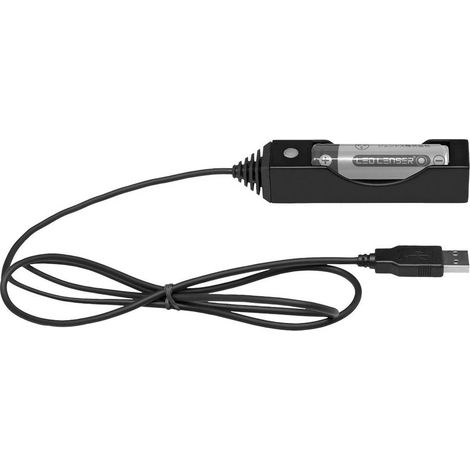 Ledlenser 0355 Chargeur USB Batterie Li-Ion 18650, F1R, P7R, H8R, MT10, MH10, ML6, NEO10R, PL6, iA6R Q759472 (1/2)