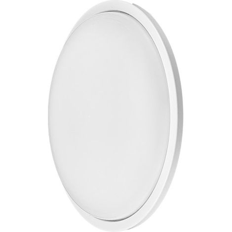 Applique murale ronde Pirineo 12 W 6500 K blanc IP54 1176 lm 16,5 x 16,5 x 5,5 cm