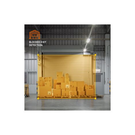 AIA-C01BLK HANWHA AIA-C01BLK Blocked Exit Detection x1