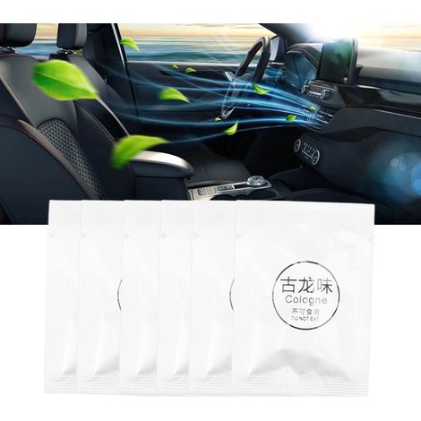 6 paquets de pastilles désodorisantes pour voiture, pastilles désodorisantes en PE, disques de coton désodorisants, pastilles désodorisantes, pastilles désodorisantes pour ventilateur, pastilles de re (1/5)