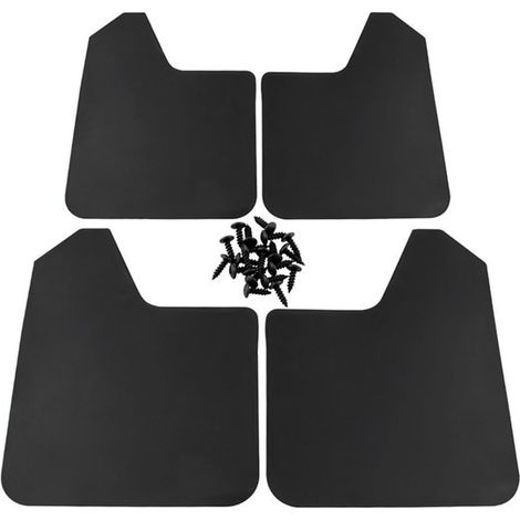 Set universale di paraspruzzi, neri, per auto e furgoni (1/5)