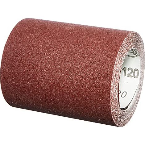 Accessori Bosch 2608606805 Rotolo di carta vetrata grana 120 (L x P) 5 m x 93 mm 5 m (1/4)