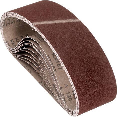 10 Pcs Bandes Abrasives 152mm x 1220mm Pour Ponceuse À Bande (1/5)