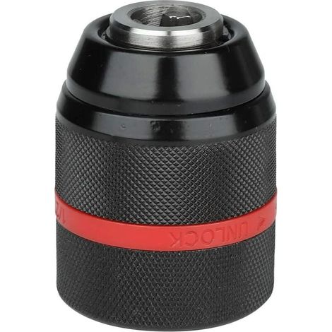 Mandril de taladro sin llave, mandril de taladro manual de 1/2-20 UNF, mandril autoajustable de 0,04-0,51 pulgadas para usos múltiples (1/5)