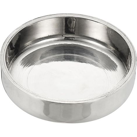 Emboutstuyau45 mmdiamètre extérieur, 2 emboutstuyau plats en acier inoxydable 304 Embouttuyau poli Capuchon rond pour les industriesla plomberie HVAC Tuyauterie métallique - 45 mm (1/5)