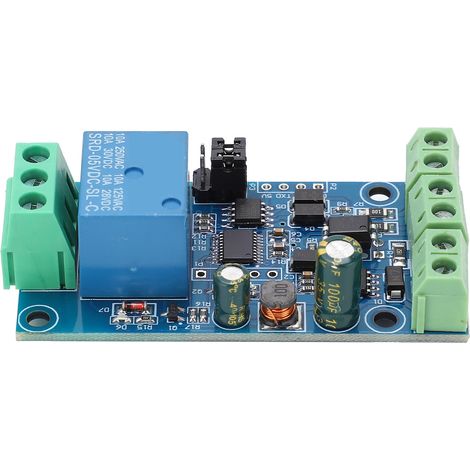 Module Relais 1 Canal DC 7-24V avec Protection Anti-Inversion et Interface RS485/TTL (1/5)