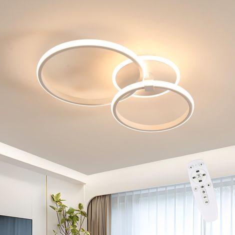 Plafonnier LED Dimmable 42W, Ronde, Blanc, 3000K-6500K (1/5)