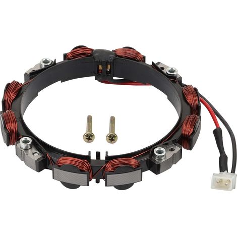 Bobine Stator Alternateur - 1 Pièce - Cuivre - Circuit Double - Moteurs Briggs Stratton - 134mm (1/5)