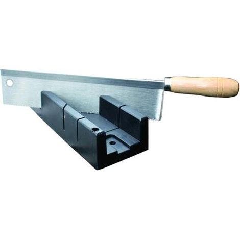 Cassetta Tagliacornici Vigor Con Base In Plastica Con Sega Da 250 Mm
