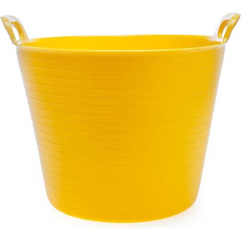 XTrade X0900250 Yellow Recycled Plastic Flexi-Tub 25L (1/3)