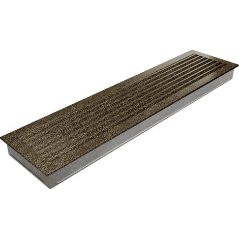 Lüftungsgitter FRESH 17x70 schwarz und gold (1/3)