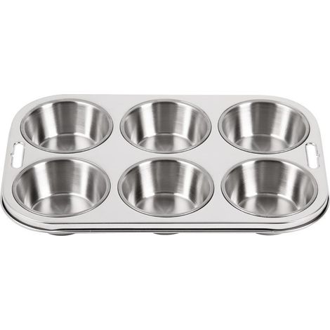 Plaque de 6 Moules à Muffins Profonds - Vogue (1/5)