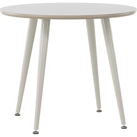 Plaza table de salle à manger pour enfants Ø60 cm beige. (1/5)