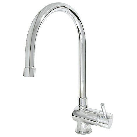 AquaSu 78315 6 Mitigeur monocommande pour evier Basse Pression, Bali avec douchette