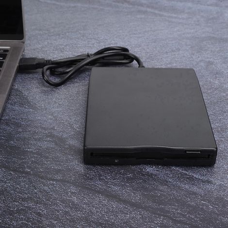 Tragbares 3,5-Zoll-Diskettenlaufwerk, Kartenleser, abnehmbares externes Computerzubehör (1/5)