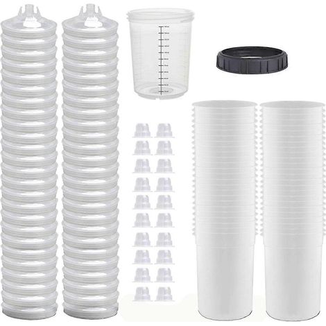 GunCups 20 oz (600 ml) Set für gewerbliche Autolacke-- (1/5)